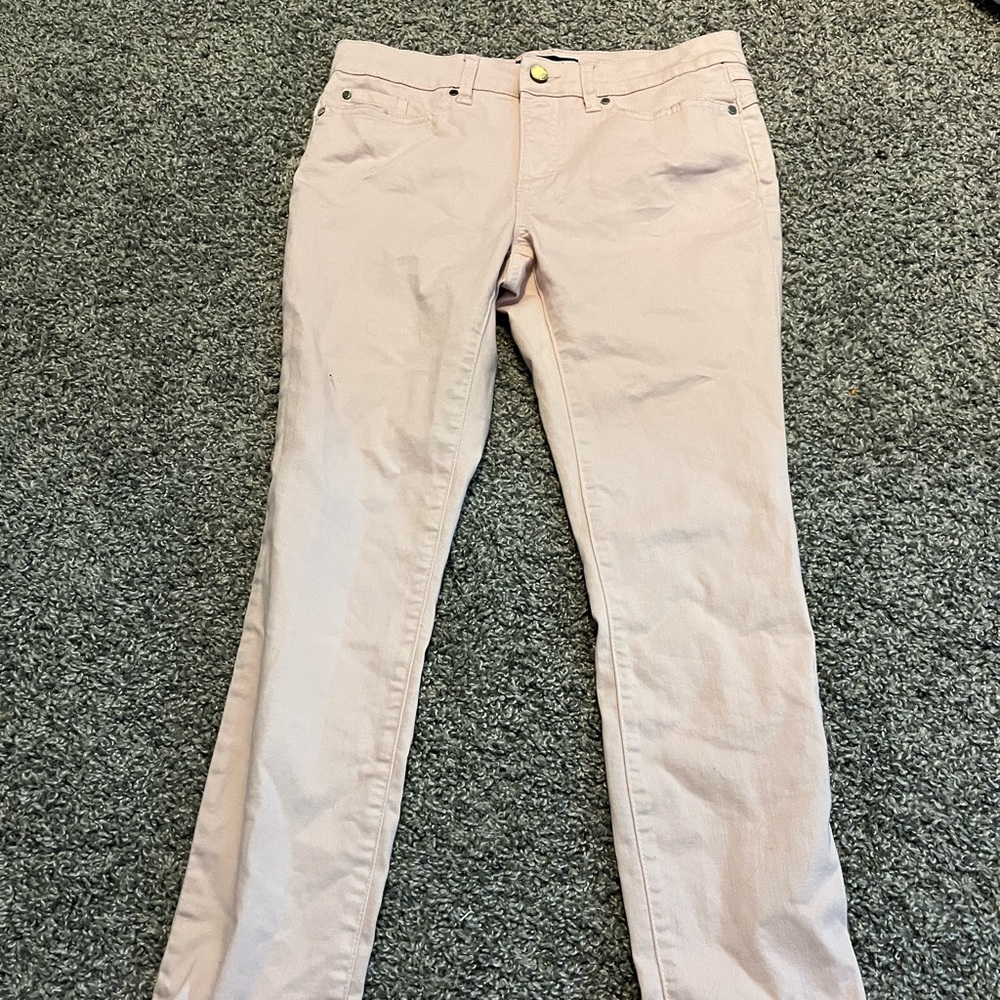 Pink jeans